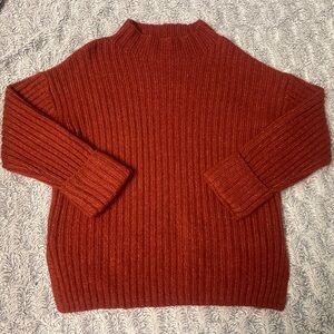 Old Navy Burnt Orange Knit Sweater
